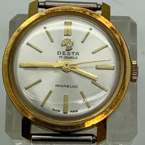 Desta 17J Incabloc Hand Winding Women Watch